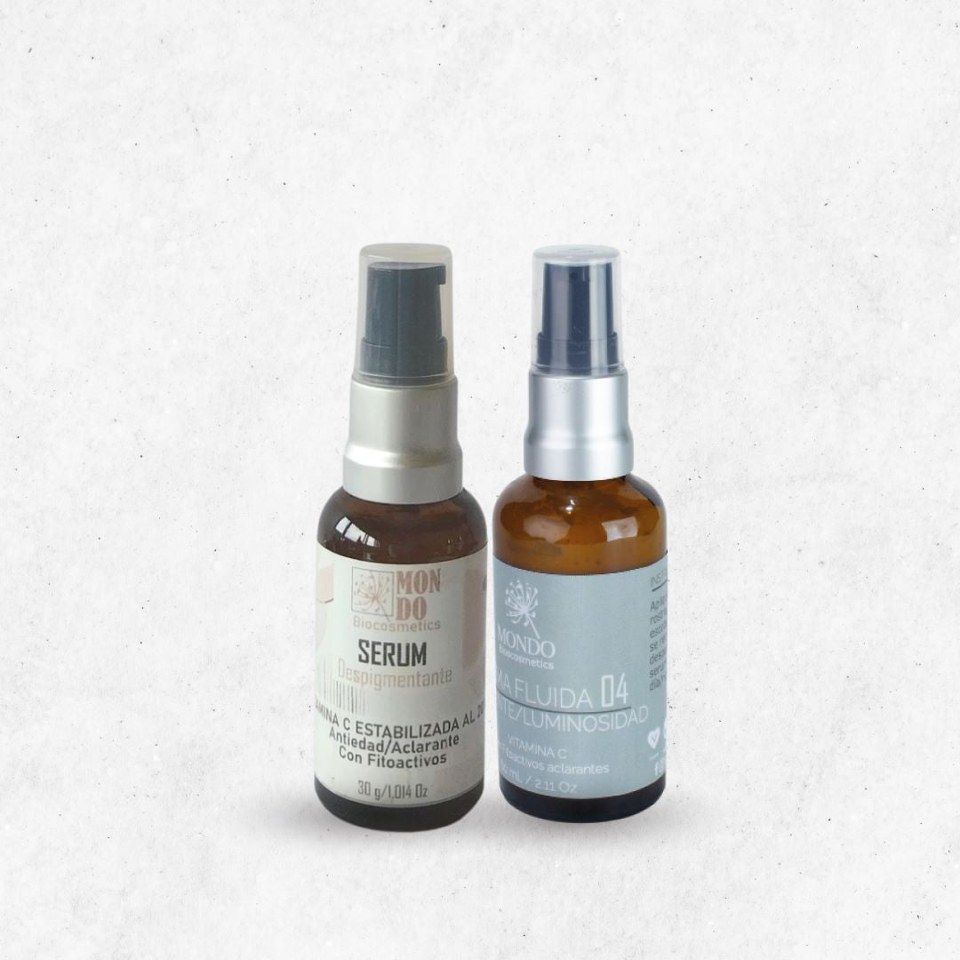 Duo Aclarante, Serum + Crema